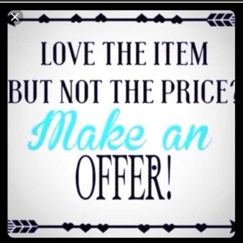 All Prices Are Negotiable! 🥰